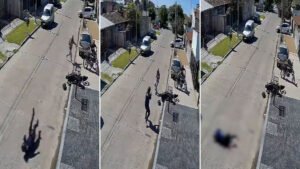 LA MATANZA: EX AGENTE DE LA CIUDAD SE ENFRENTÓ A MOTOCHORROS A TIROS Y TERMINÓ LESIONADO
